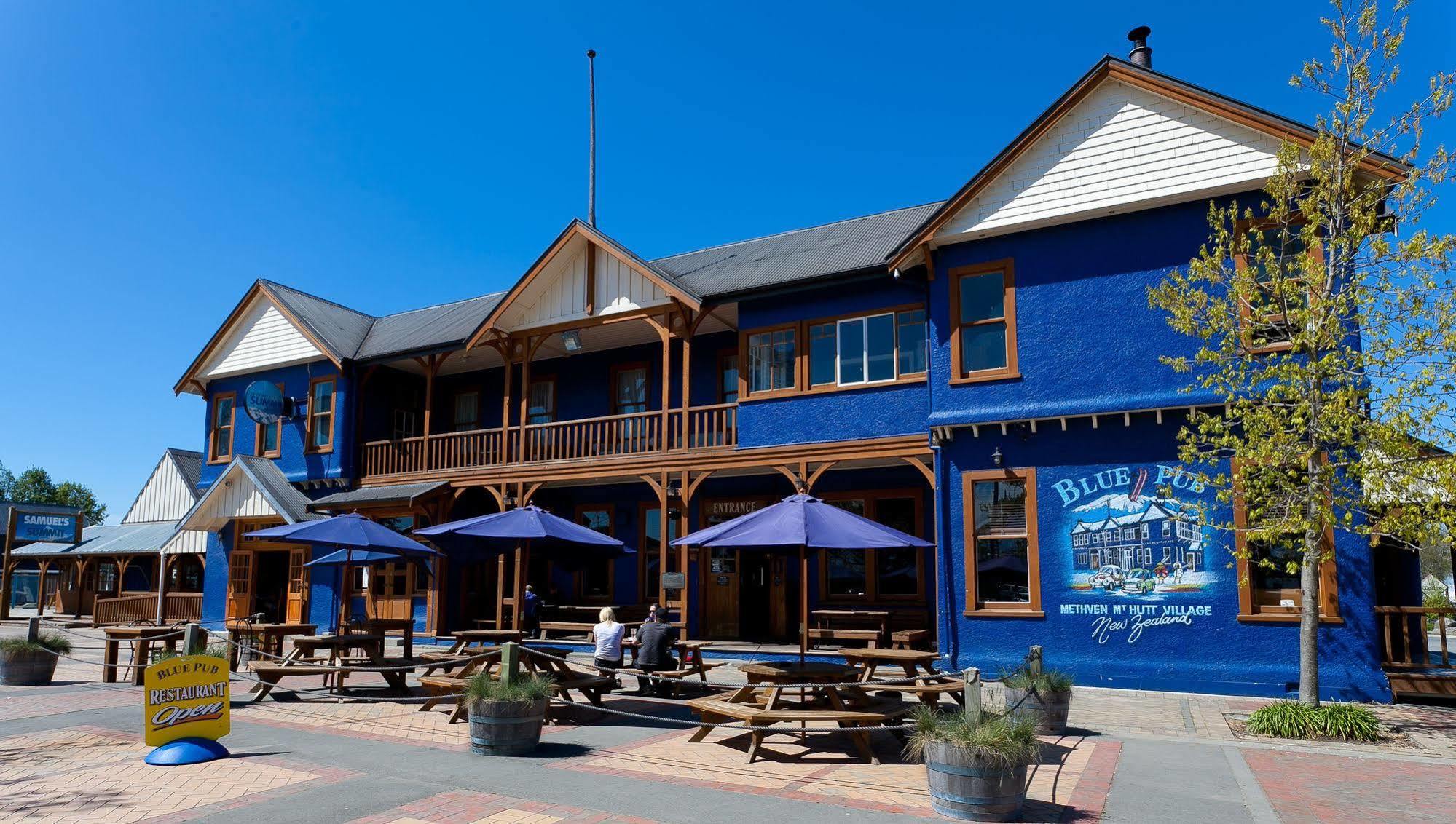 The Blue Pub Hotel Methven Luaran gambar